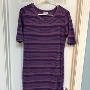LuLaRoe Medium Purple Julia - worn once